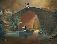 Mickey Mouse Fine Art Mickey Mouse Fine Art Hooked on You 